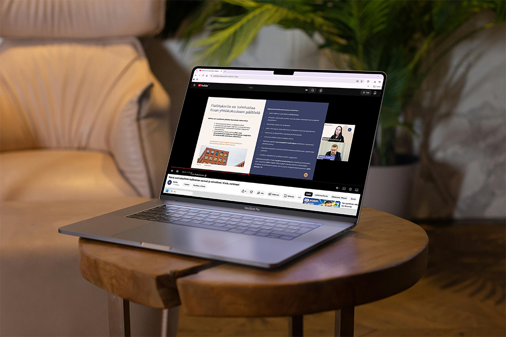 Katso webinaaritallenne: Mitkä ovat taloyhtiön hallituksen vastuut ja velvoitteet